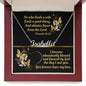 Custom Name Necklace To Wife Bible Verse Butterfly Card - Proverbs 18:22