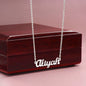Custom Name Necklace Bible Verse Message Card - John 15:13
