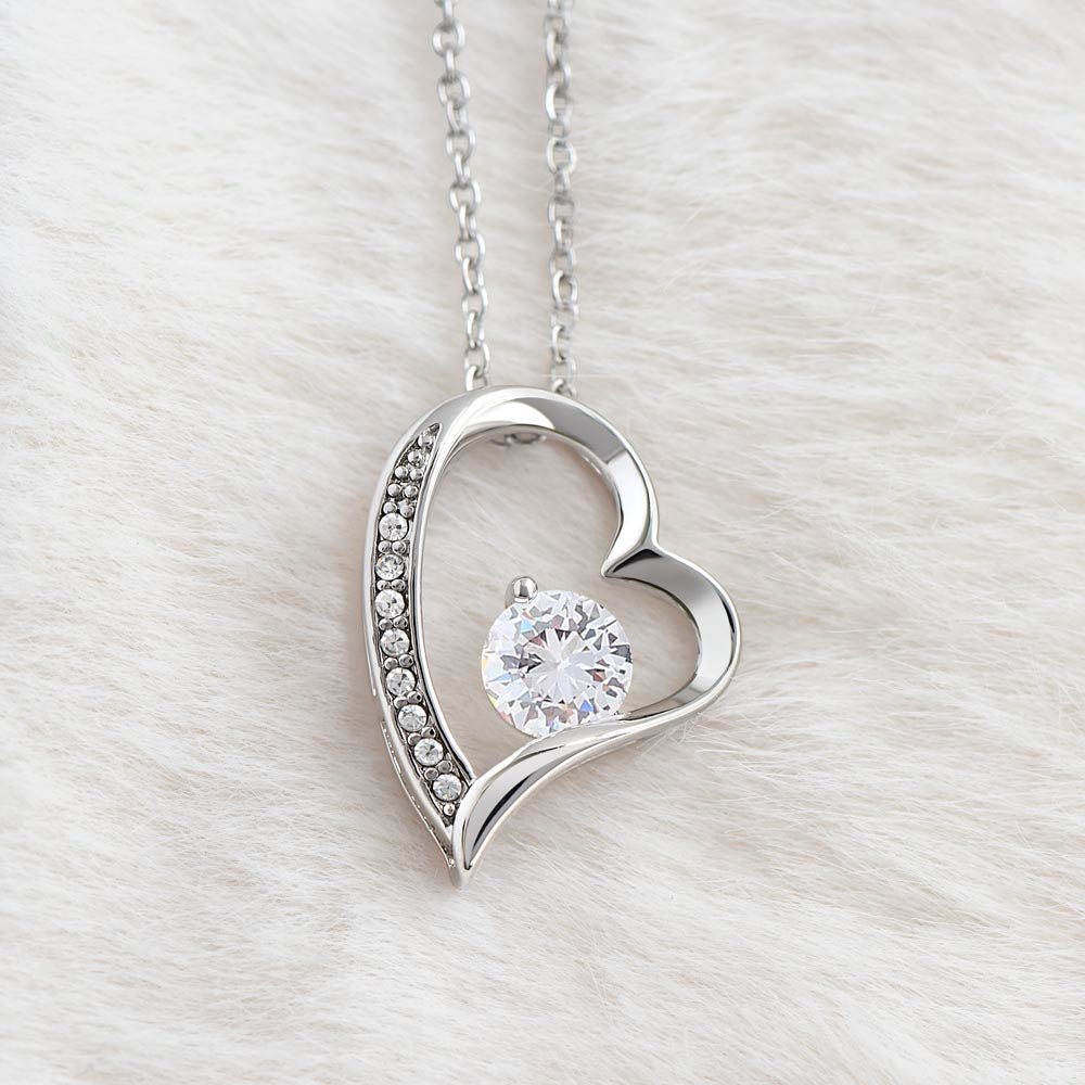 To My Love - Forever Love Necklace - When I Tell You I Love You Message Card