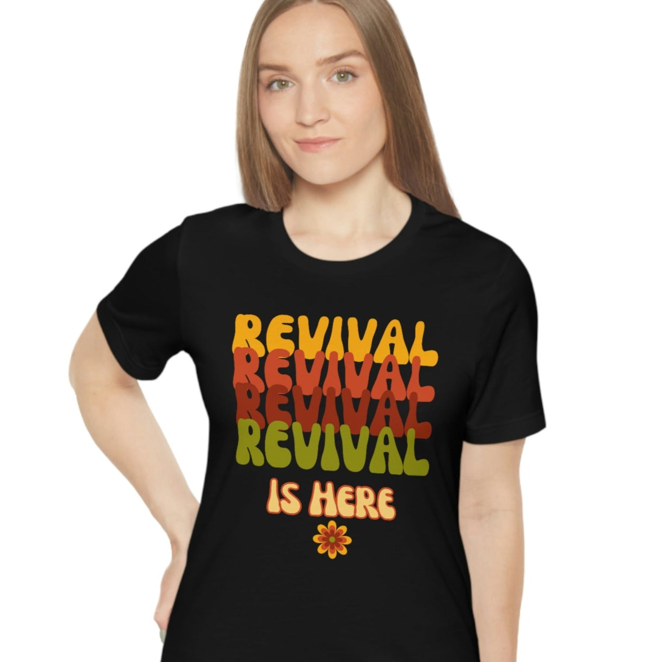 Revival Is Here Jesus Movement Faith T-Shirt