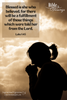 Bible Verse - Luke 1:45