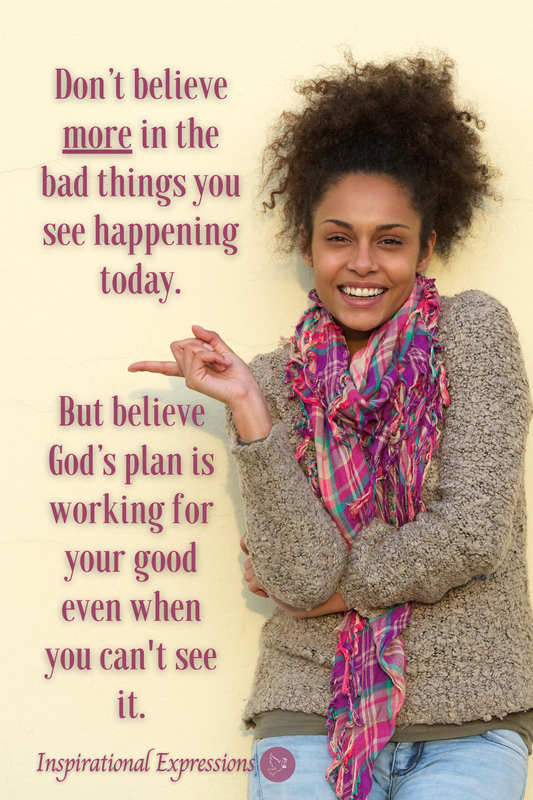 God's Plan Works For Your Good