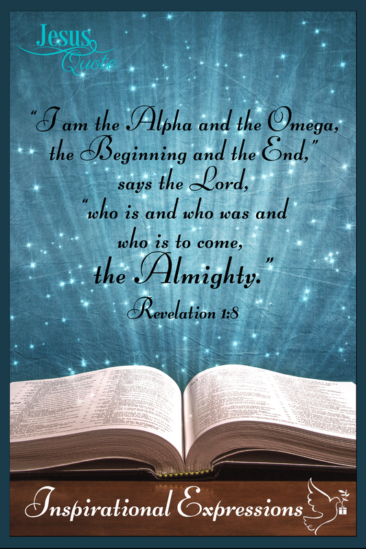 Jesus Quote - Revelation 1:8