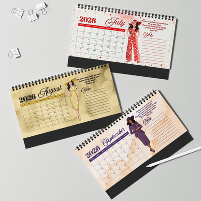 2026 Bible Verse Desk Calendar For Christian Women