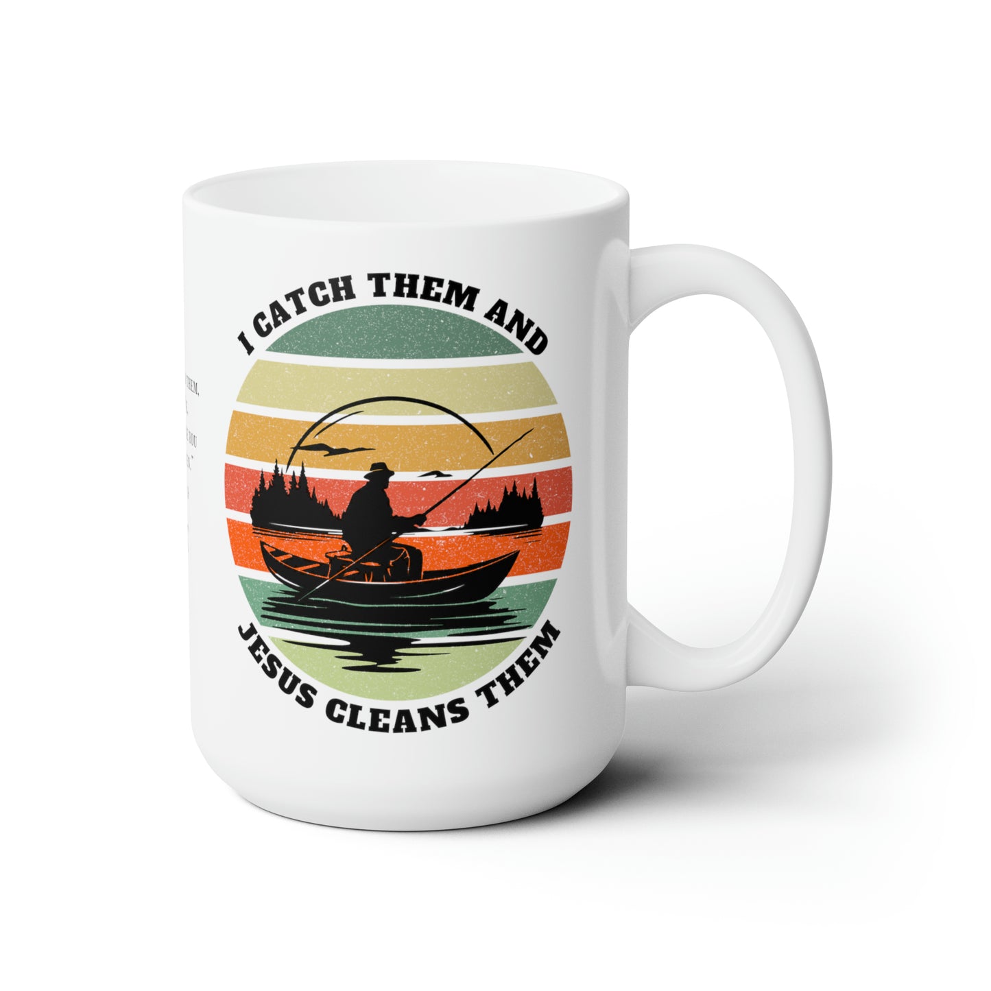 Fisher of Men Bible Verse Gift Mug