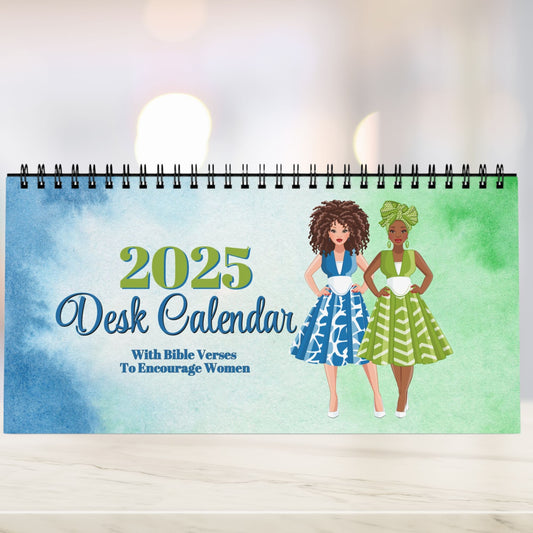 Desk Calendar - 2025 Bible Verses To Encourage Women