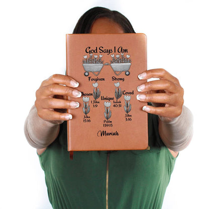 God Says I Am Prayer Journal - Bible Affirmations For Women
