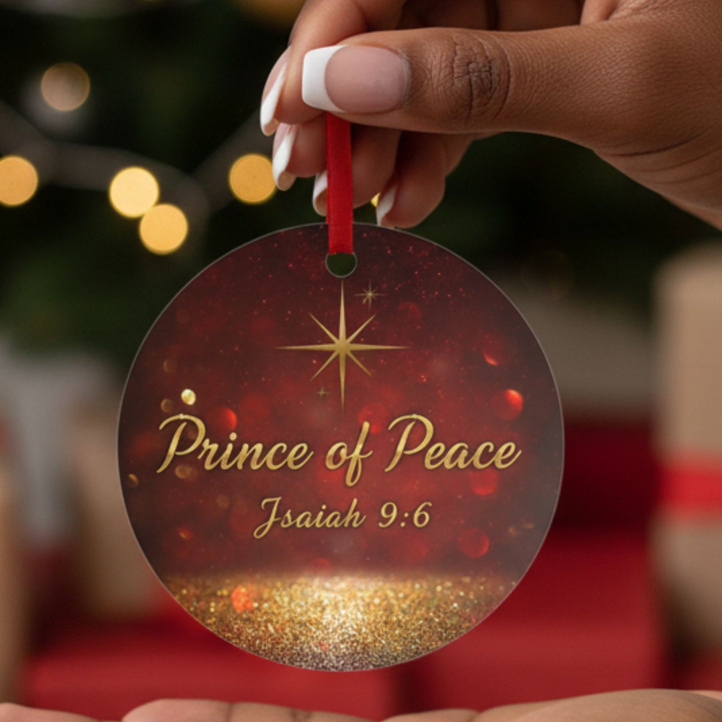 Christian Christmas Ornament - Prince of Peace