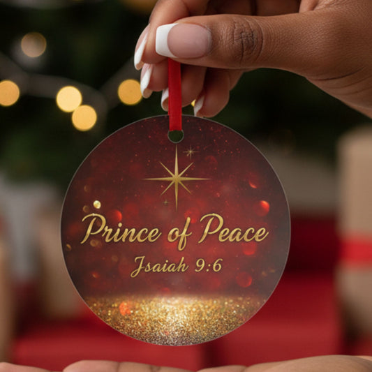 Christian Christmas Ornament - Prince of Peace