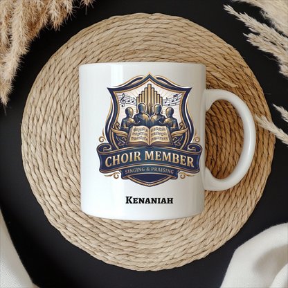 Personalized Church Choir Member Mug | Music Ministry Gift