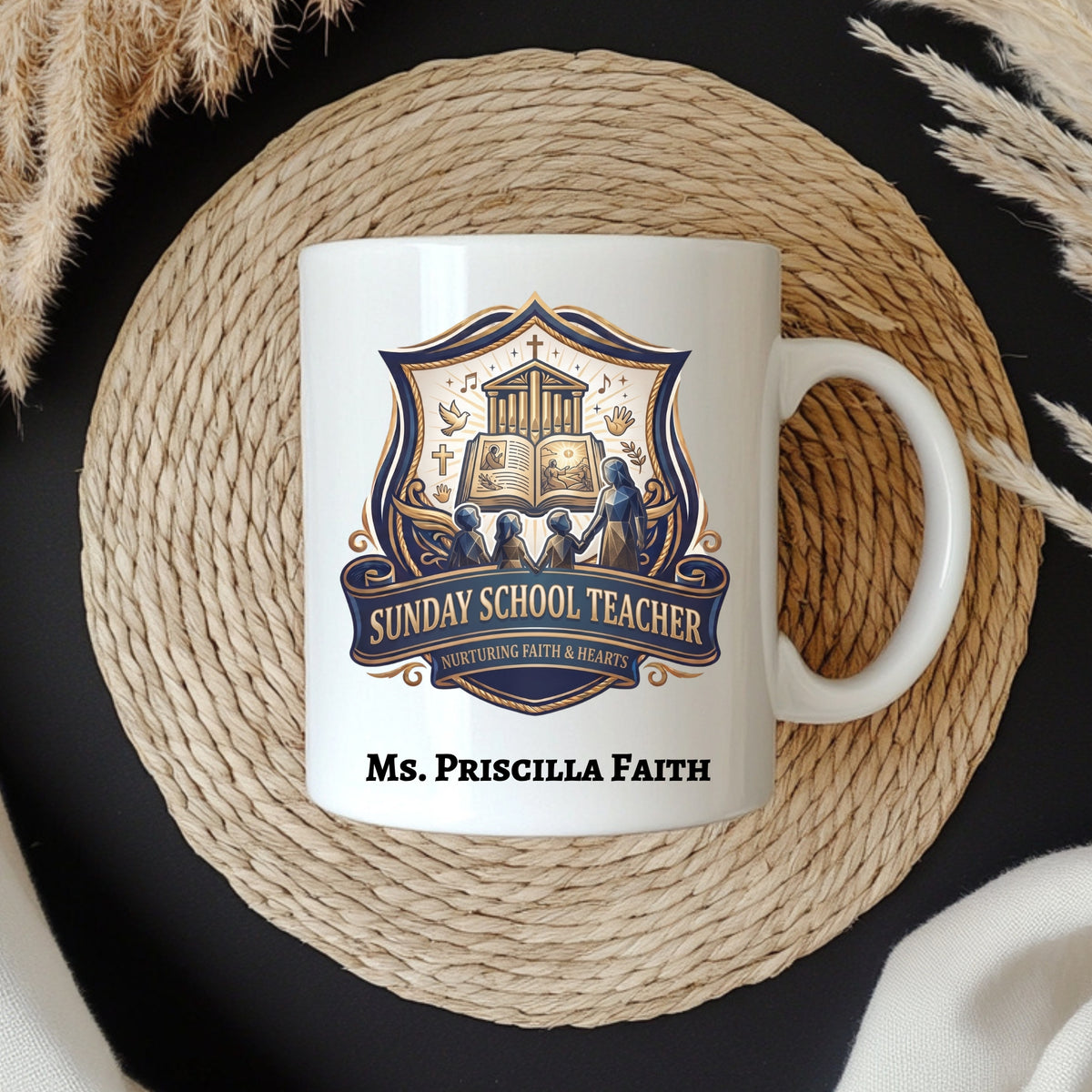 Personalized Sunday School Teacher Gift Mug