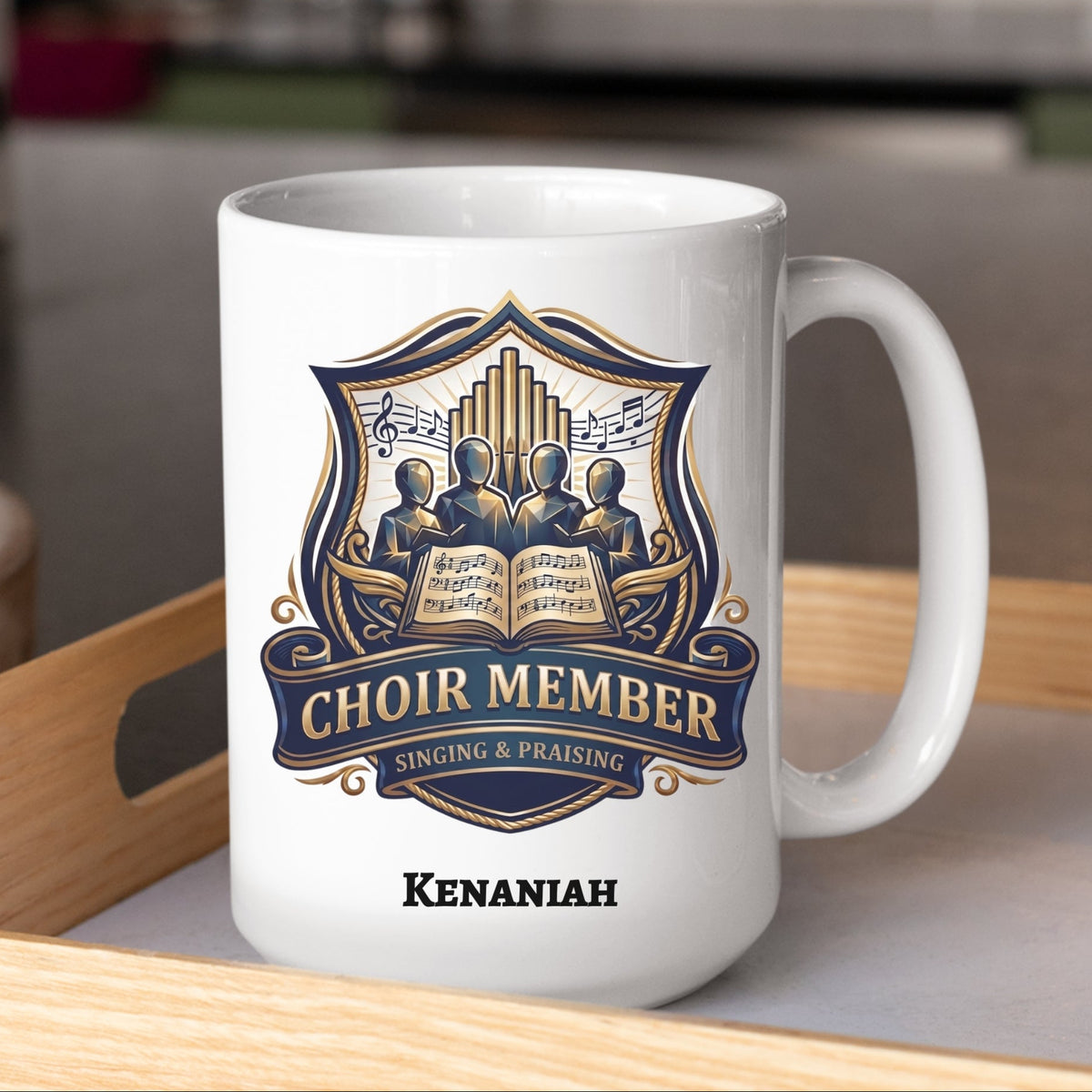 Personalized Church Choir Member Mug | Music Ministry Gift