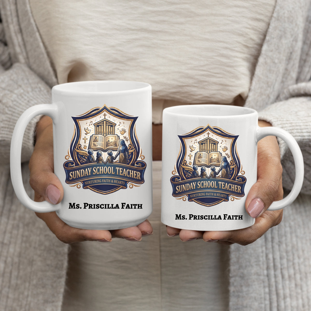 Personalized Sunday School Teacher Gift Mug