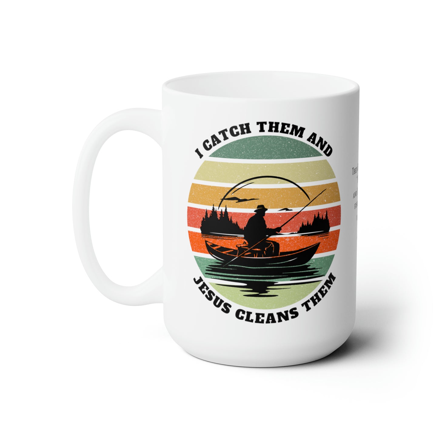 Fisher of Men Bible Verse Gift Mug