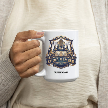 Personalized Church Choir Member Mug | Music Ministry Gift
