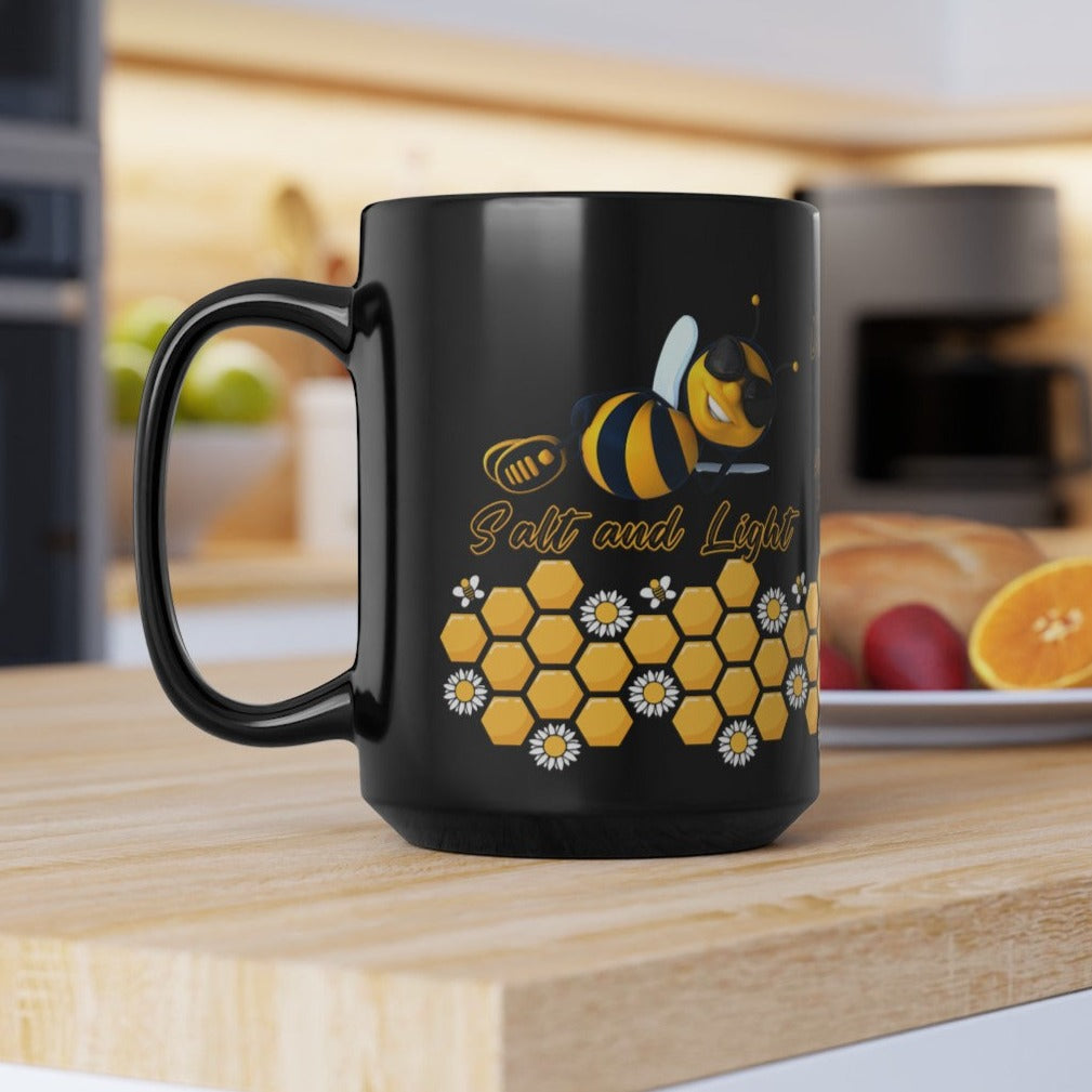 Bee Salt and Light Mug