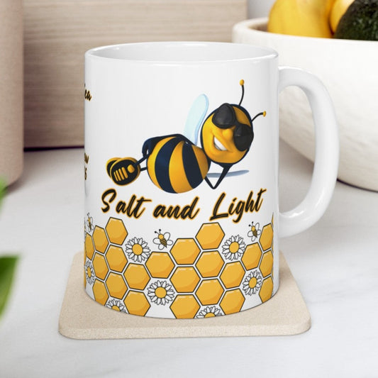Bee Salt and Light Mug