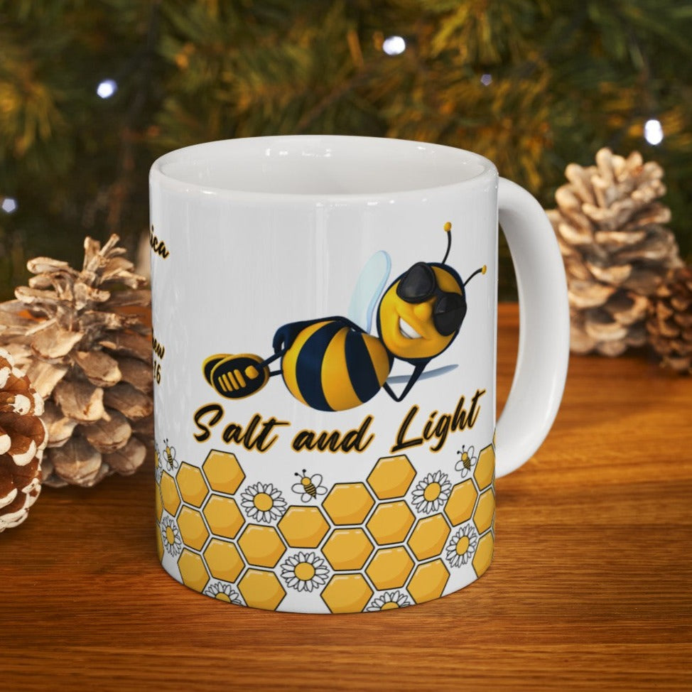 Bee Salt and Light Mug