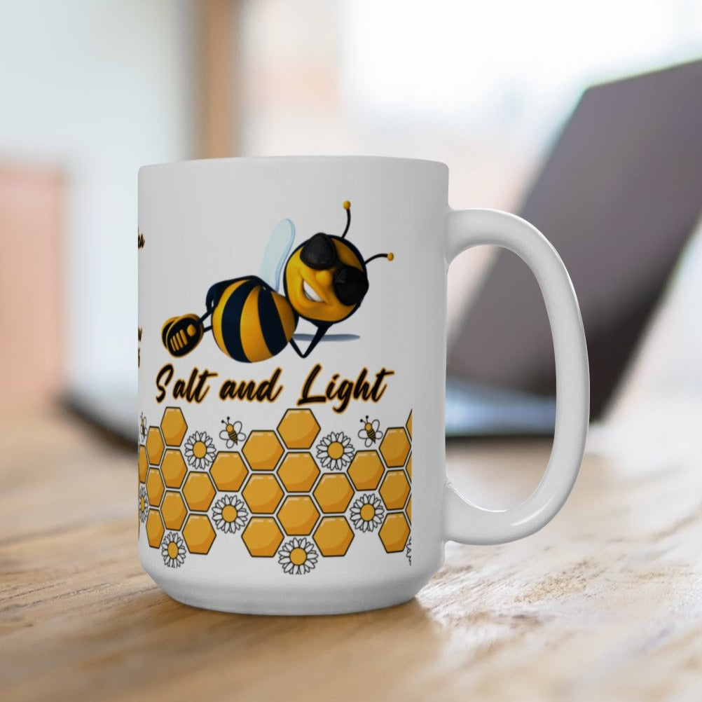 Bee Salt and Light Mug