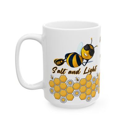 Bee Salt and Light Mug