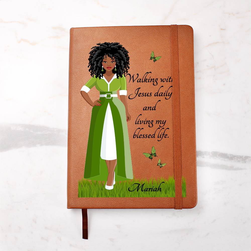 Personalized African American Bible Study Journal