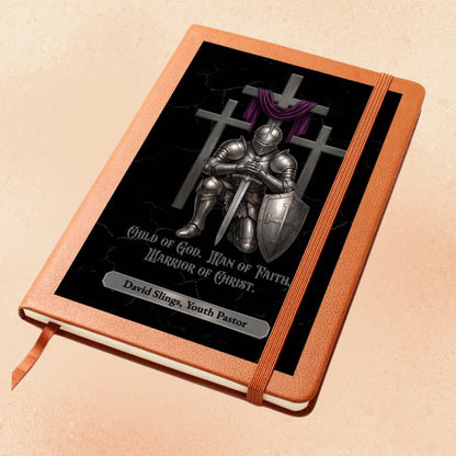 Man of Faith Warrior of Christ Personalized Prayer Journal