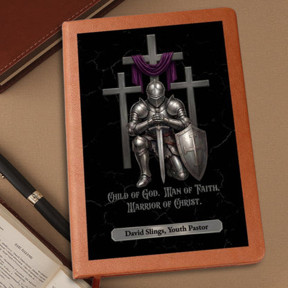 Man of Faith Warrior of Christ Personalized Prayer Journal