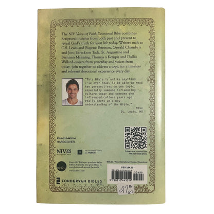 NIV Voices of Faith Devotional Bible (Used)