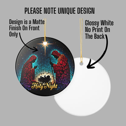 Nativity Scene Ornament - Birth of Jesus