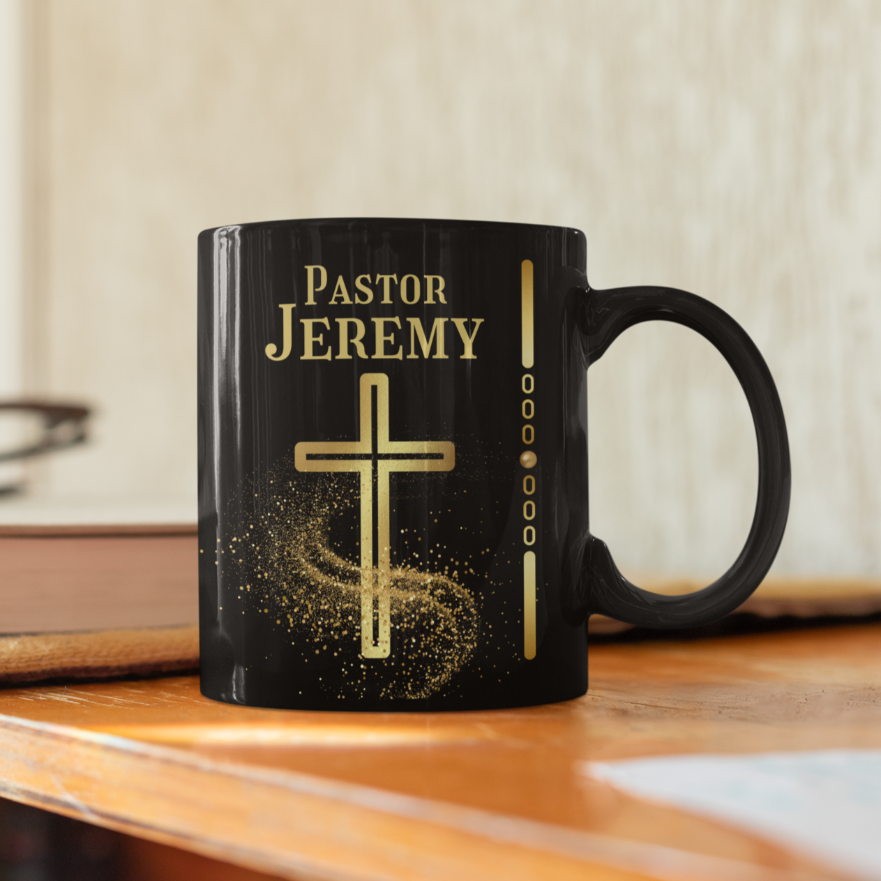 Personalized Pastor Christian Faith Coffee Mug