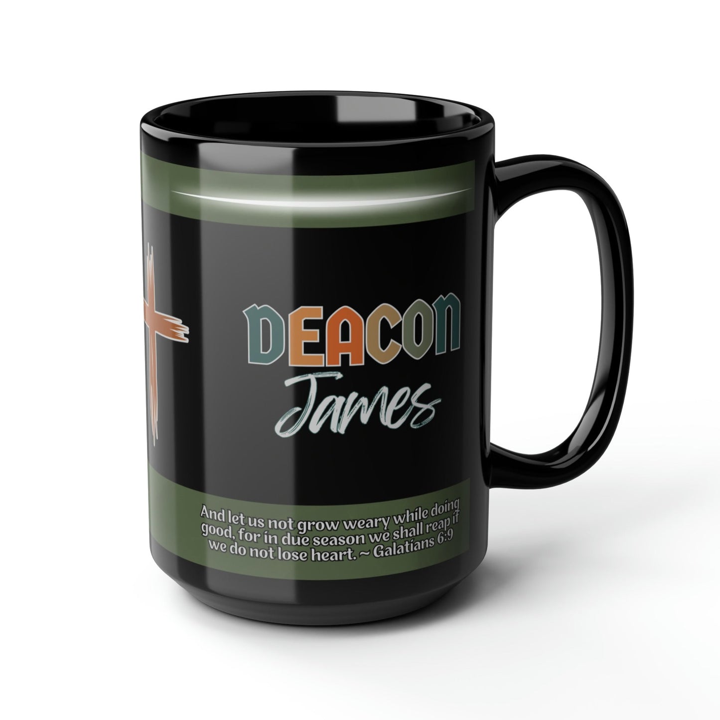 Gift For Deacon Of Church - Personalized Bible Verse Mug