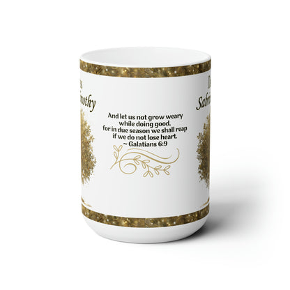 Deaconess Gift For Deaconess Church Appreciation | Personalized Bible Verse Mug