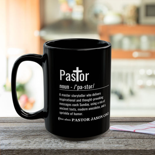 Pastor Appreciation Definition Mug Gift