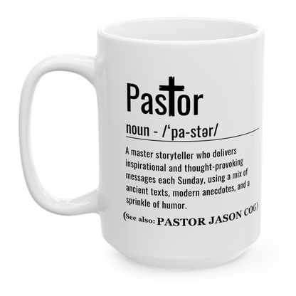 Pastor Appreciation Definition Mug Gift