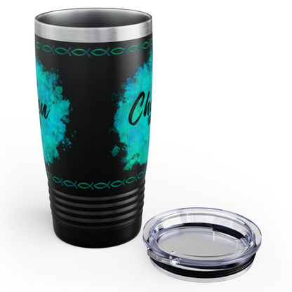 Chosen Ringneck Tumbler - Teal Ichthys