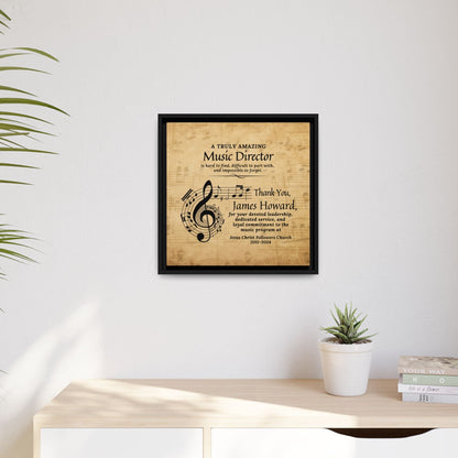 Wall Art Plaque For Music Director - Appreciation Gift