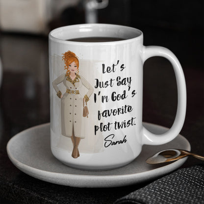 Personalized Sassy Message Christian Lady Mug