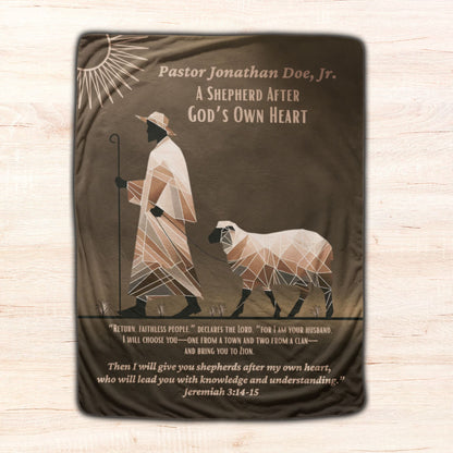 Bible Verse Sherpa Blanket - Pastor Shepherd
