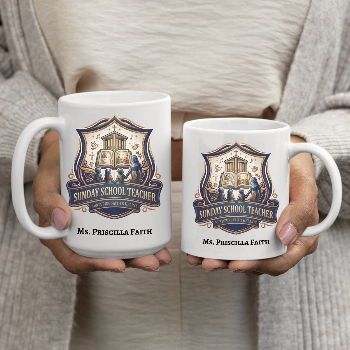 Personalized Sunday School Teacher Gift Mug