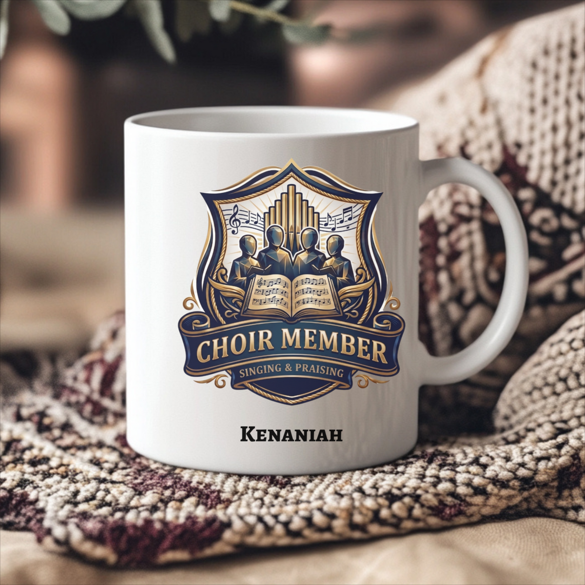 Personalized Church Choir Member Mug | Music Ministry Gift