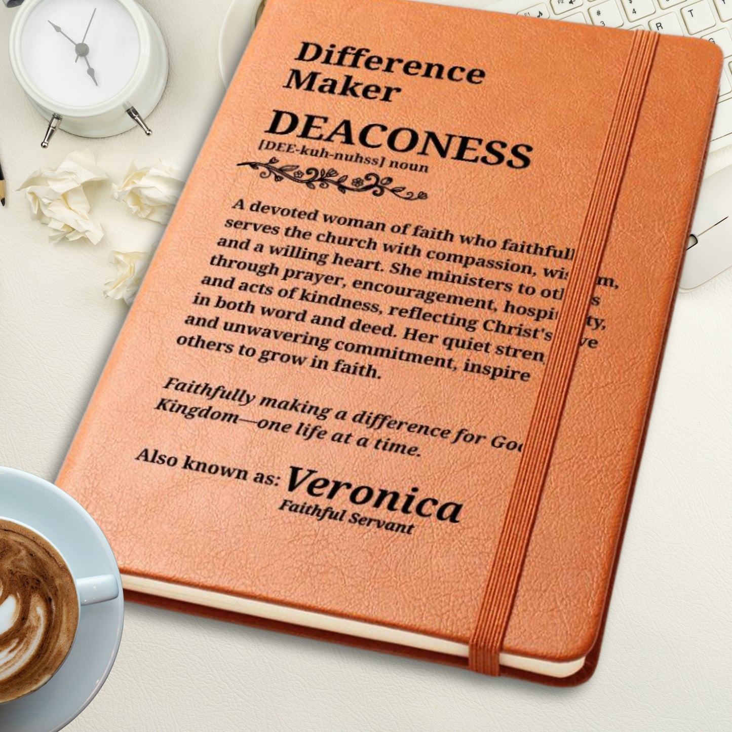 Difference Maker Deaconess Personalized Journal