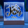 Load image into Gallery viewer, Personalized Christmas Joy Nativity Scene Decorative Night Light