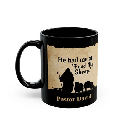 Pastor Appreciation Gift Mug - Feed My Sheep