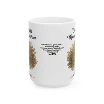 Custom Bible Verse Mug For Deaconess