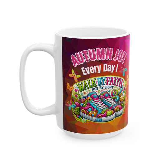 Walk By Faith Personalized Christian Faith Gift Mug
