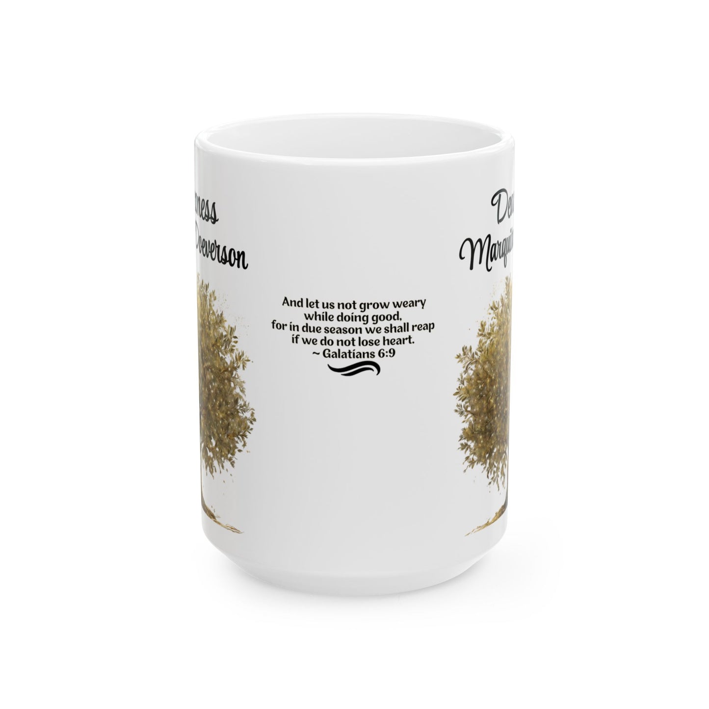 Custom Bible Verse Mug For Deaconess