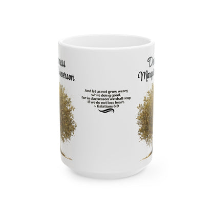 Custom Bible Verse Mug For Deaconess