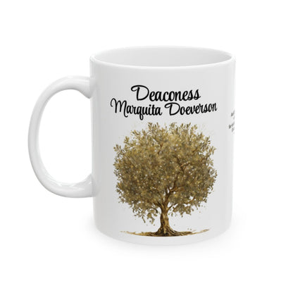 Custom Bible Verse Mug For Deaconess
