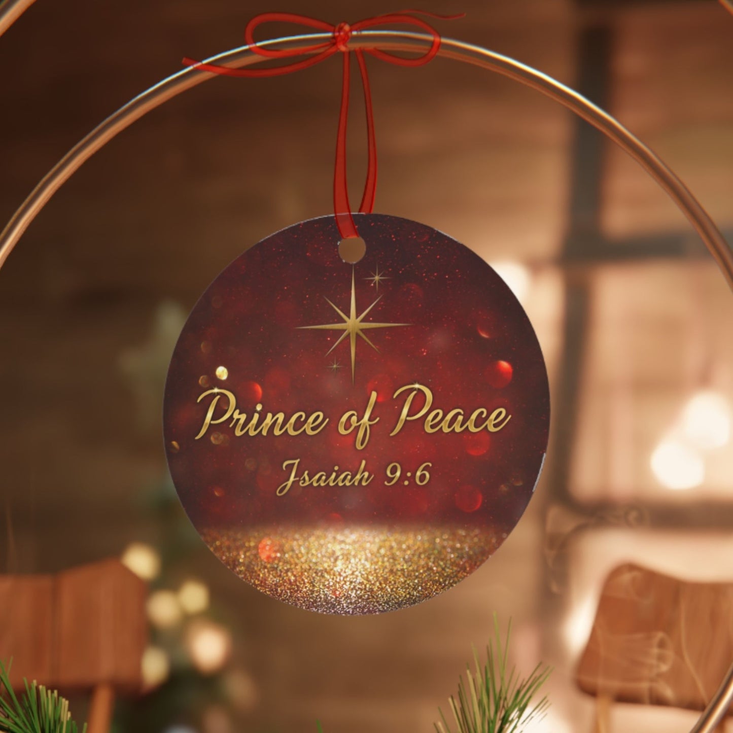Christian Christmas Ornament - Prince of Peace