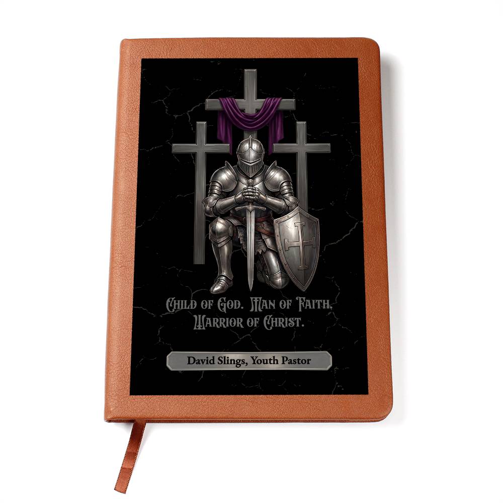 Man of Faith Warrior of Christ Personalized Prayer Journal